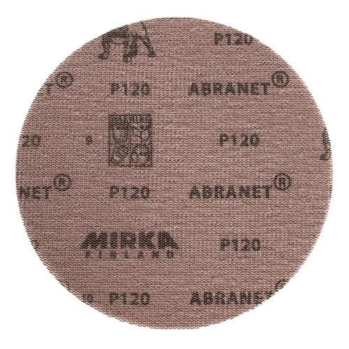 Фото товара "ABRANET Шлифовальный круг, сетчатая основа из полиамида, 150 мм, без отверстий, Р180"