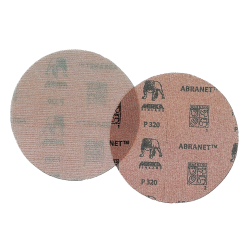 Фото товара "ABRANET Шлифовальный круг, сетчатая основа из полиамида, 77 мм, без отверстий, Р500"