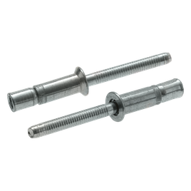 BFFS Заклепка усиленная Monobolt 6,4х17,2 мм сталь/сталь потайной бортик на 3,0-12 мм (0,25/2,0)