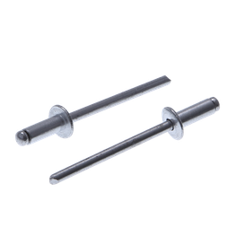 AAT Заклепка вытяжная 4,0х8,0 мм Алюм/Алюм, стандартный бортик, на 0,5-3,0 мм (1,0/6,0)