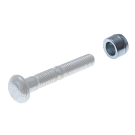 RLFCS 12 Кольцо обжимное Rivlock d=10 мм, стальное, стандартное без бортика